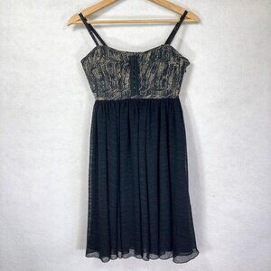 Proenza Schouler Mini Dress Flouncy Babydoll Y2K Whimsy Goth Dark Coquette 2
